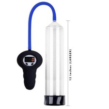 12 inch Digital Vacuum Penis Pump for ED Male Enhancement Erectile Enlarger