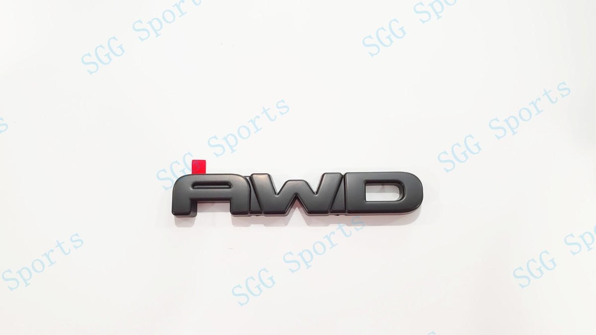 Toyota OEM 4pc Gloss Black HIGHLANDER XSE Logo AWD OVERLAY Emblem 2021 Toyota Highlander