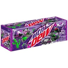 Mountain Dew Purple Thunder 12 pack Cans- LIMITED EDITION