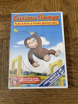 Curious George Flies And Kite And Other Adventures DVD | eBay