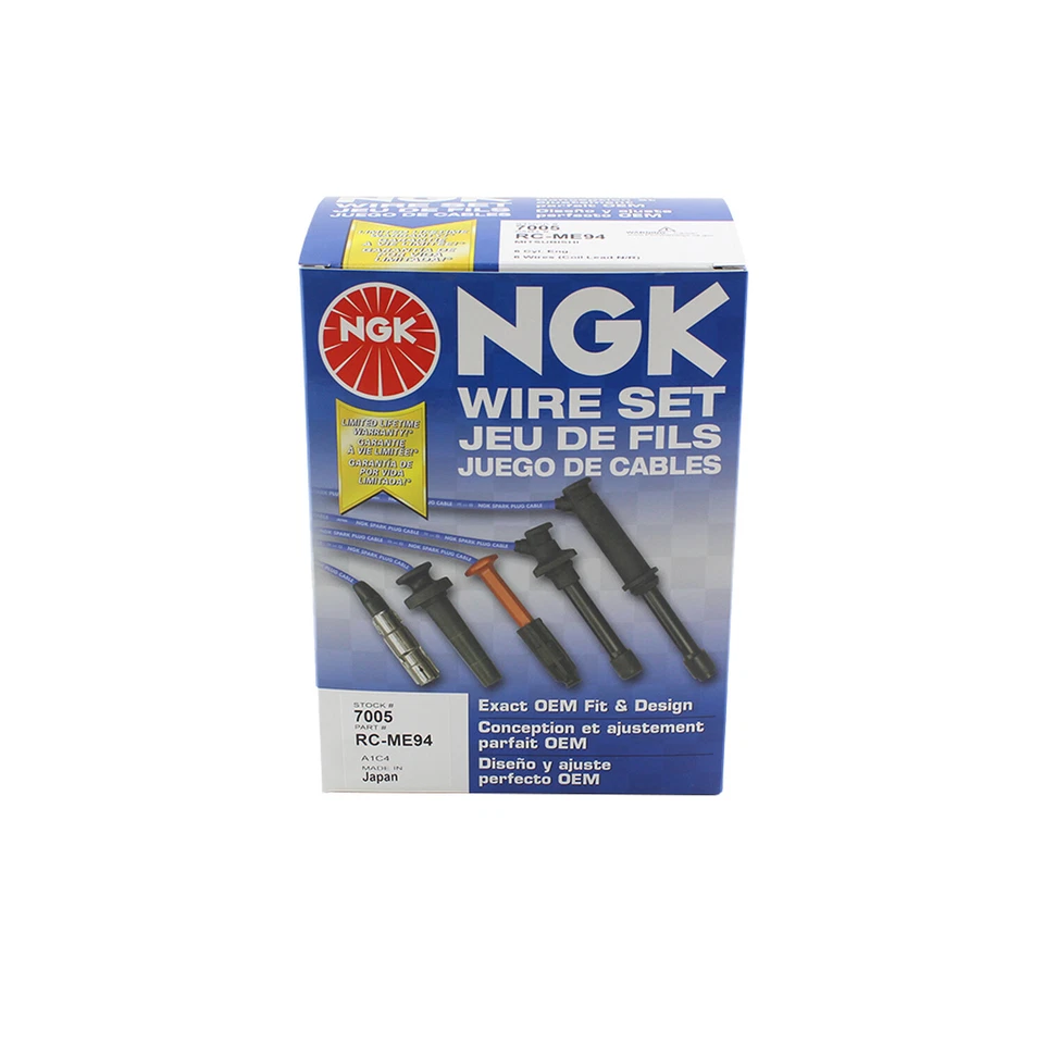 Juego de cables de bujías deportivas para Mitsubishi Montero Montero NGK totalmente NUEVO Foto 3 de 3
