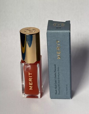 MERIT Shade Slick Gelée Tinted Lip Oil Color Jete Brand New In Box