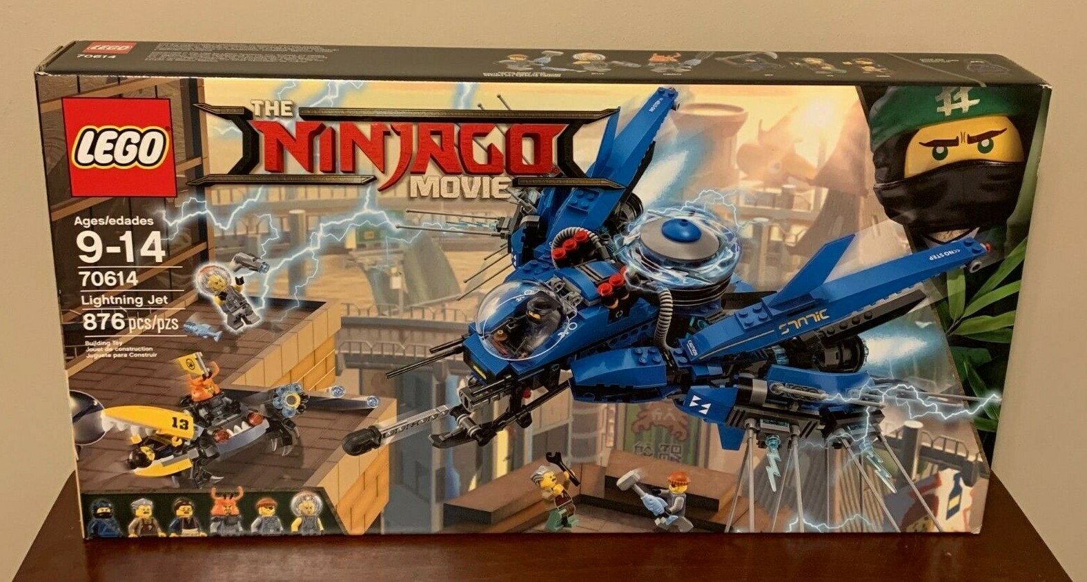 lego ninjago movie lightning jet 70614
