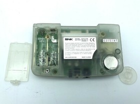 Neo Geo Pocket Color Console White skeleton SNK with1 software game Tested