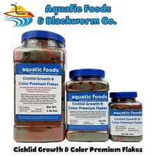 Cichlid Growth Color Flake for ALL Tropicals. Cichlid Gro JAR