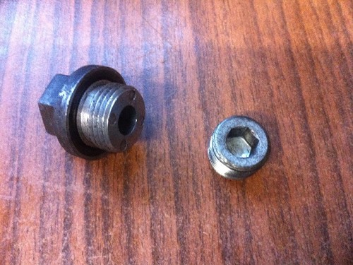 Kurbelwellenentlüftung Entlüftung der Kurbelwelle Kawasaki ZZR 600 ZX600D