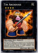 Yugioh Yu-Gi-Oh Tin Archduke BP03-EN128 Shatterfoil 1st Edition Battle Pack 3