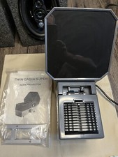 Slide projector TWIN CABIN SUPER Excellent Condition Manual Works Perfectly