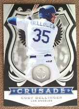 Cody Bellinger 2020 Chronicles Crusade #10 Dodgers Panini Chrome Baseball Insert