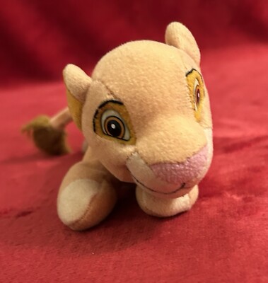 Applause Disney Der König der Löwen KIARA Beanie 6 Zoll Mini Plüschtier Kuscheltier Löwe Junges RAR