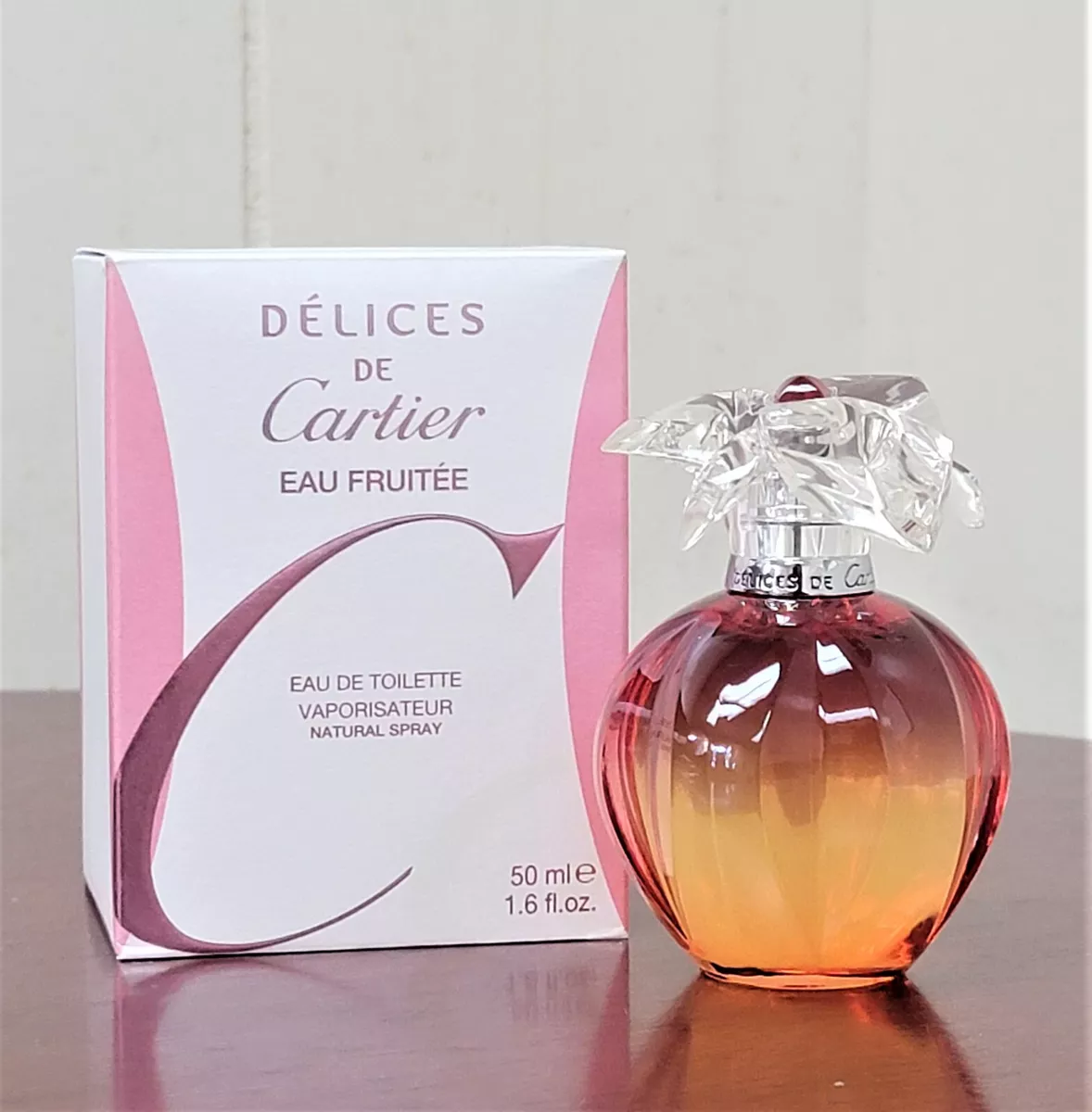 Delices de cartier Eau Fruitte by Cartier 1.6 oz 50 ml Edt Perfume for woman