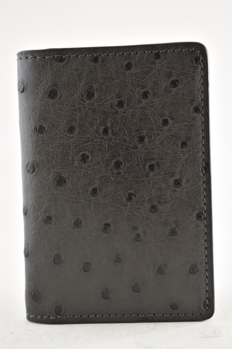 Louis Vuitton Ostrich Shadow Black Goatskin Leather Pocket