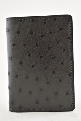 Louis Vuitton Ostrich Shadow Black Goatskin Leather Pocket