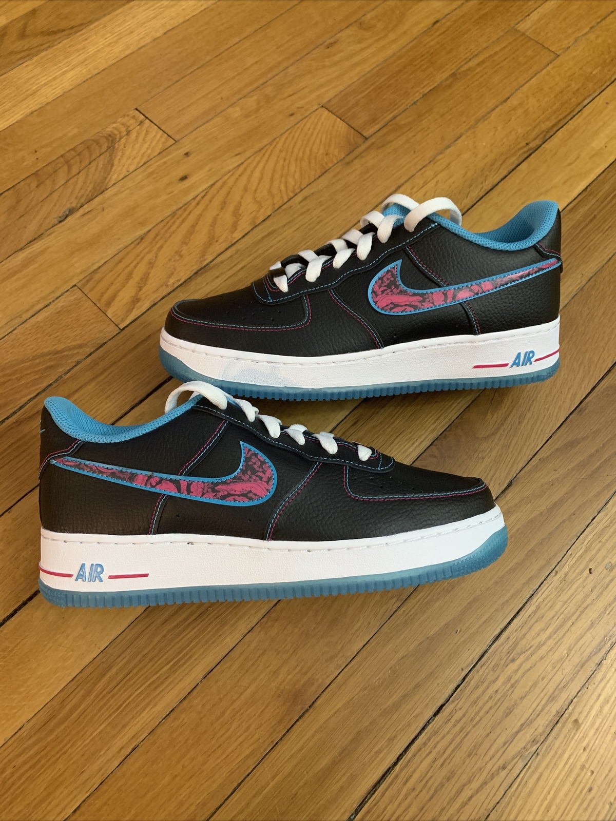 Nike Air Force 1 LV8 Miami Nights Sneakers DD9183 001 Men's Size 8.5 -  Shopping.com