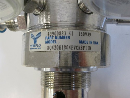 Veriflo Gas Stick Assy mit SQ420 Regler, High Flow Ventil, Messgeräte - Bild 3 von 7