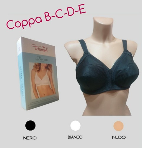TRIUMPH REGGISENO DOREEN+COTTON 01 N SENZA FERRETTO - Imagen 1 de 7