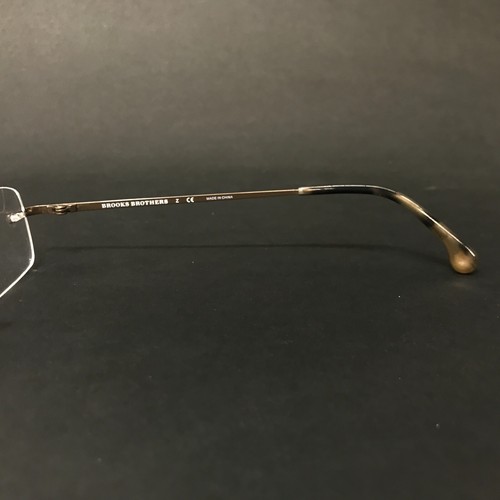 Brooks Brothers Eyeglasses Frames BB496T 1582T Brown Rectangular 53-19-140 - Picture 7 of 12
