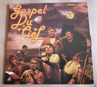 GUY DE FATTO: Gospel Del Cielo LP 33T Edizioni Studio S.M. CLAUDE LUTER, Xtian