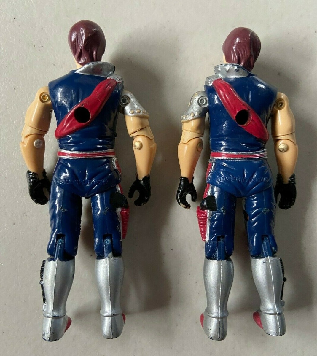 Figurines Hasbro GI Joe – TOMAX & XAMOT (v1) – Crimson Guard Commander – 1985