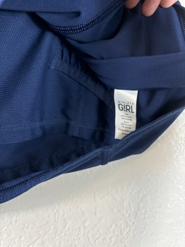 Athleta Girl Tennis Skort Navy Skirt Size XL/14 - Picture 4 of 7