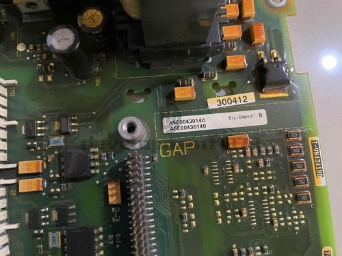 Placa driver fuente de alimentación inversora para Siemens A5E00430140 usada - Imagen 2 de 3