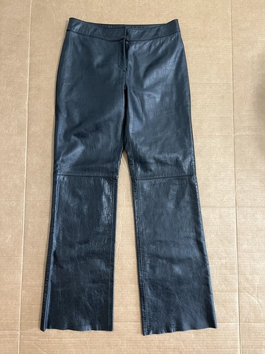 ANTONIO MELANI Leather Pants Women's 