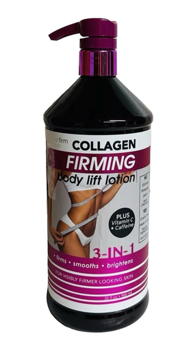 Everfirm Beauty Firming Body Lift Collagen Lotion PLUS VITAMIN C+CAFFEINE 32oz - Picture 2 of 5