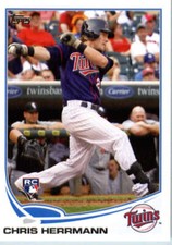 2013 Topps #335 Chris Herrmann NM-MT RC Twins