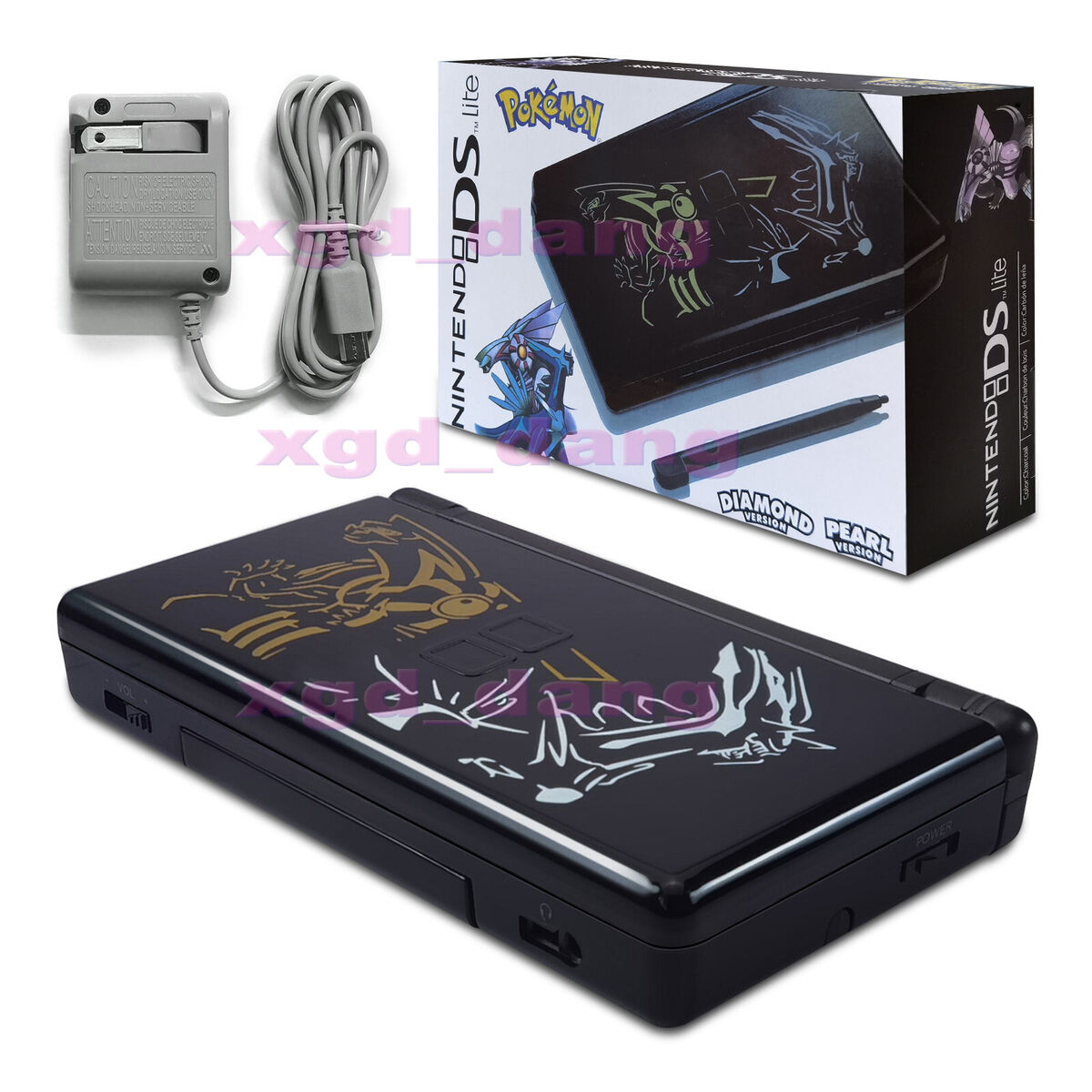 grit overskæg Klæbrig Pokemon Black Nintendo DS Lite Console System play DS/DSL/DSi/GBA games  45496718558 | eBay