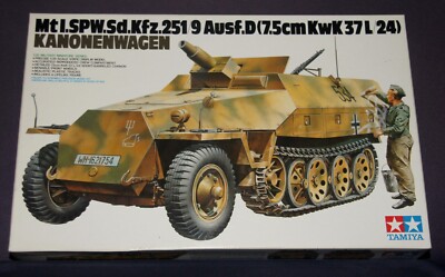 Tamiya 35147 - German Mtl.SPW.Sd.Kfz 251/9 ausf. D  (7,5cm KwK 37L/24)  , 1:35
