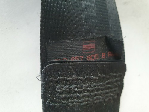 Seat Ibiza III 2007 6L1 Cinturón Seguridad Trasero Derecho 6L0857805B 00063774-B - Imagen 9 de 12