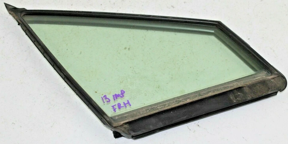 Subaru Impreza 2012-14 pasajero puerta delantera vidrio sello de partición OEM 61012FJ200 Foto 2 de 4