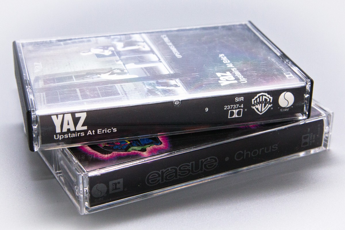 邦楽 Theater SKRYU Old-Middle Mix Tape YAZ ERASURE x2 Audio Cassette Tape Lot | Upstairs At Eric's