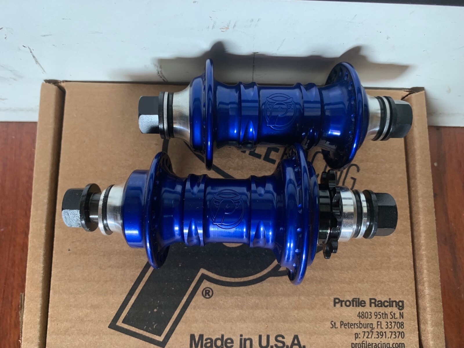 PROFILE RACING blu 9 T MINI HUB SET RHD 9T CASSETTE BMX BIKE HUBS BLOOD PROFILE RACING blu 9 T MINI HUB SET RHD 9T CASSETTE BMX BIKE HUBS BLOOD