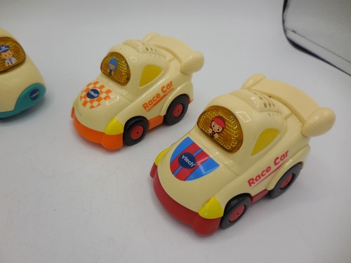 5 Vtech Go! Go! Smart Wheels Race Car Police Car Fire Truck Airplane - Picture 2 of 5