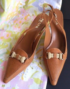 prada brown shoes