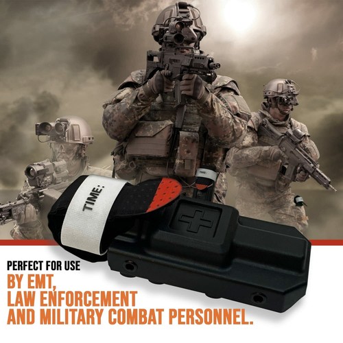 Tactical Molle Tourniquet Holster TQ Holder for Police Law Enforcement Equipment - Picture 2 of 12
