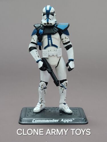 Star Wars Commander Appo Clone Trooper Saga Collection 064 64 501st ROTS 3.75