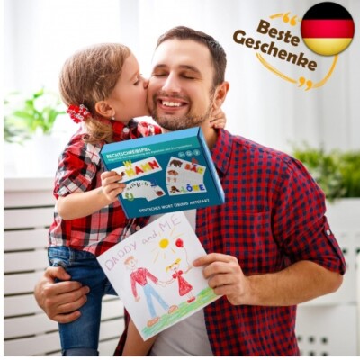 Montessori Buchstaben-Lernspiel Ab 3 Jahre – Holz-Puzzle Mit Karten