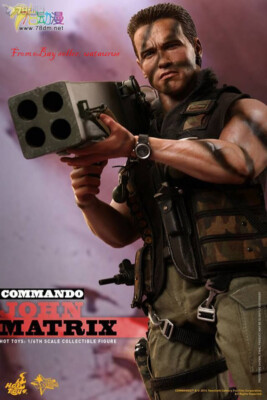 Perfect Hot Toys 1/6 Mms276 Commando: John Matrix In Stock New | eBay
