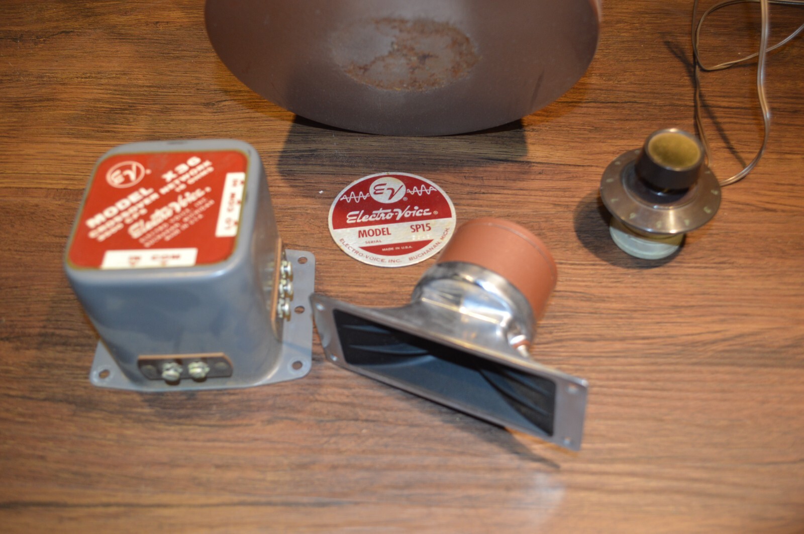 Electro Voice SP15 & T35 Horn Tweeter plus x36 crossover working eBay