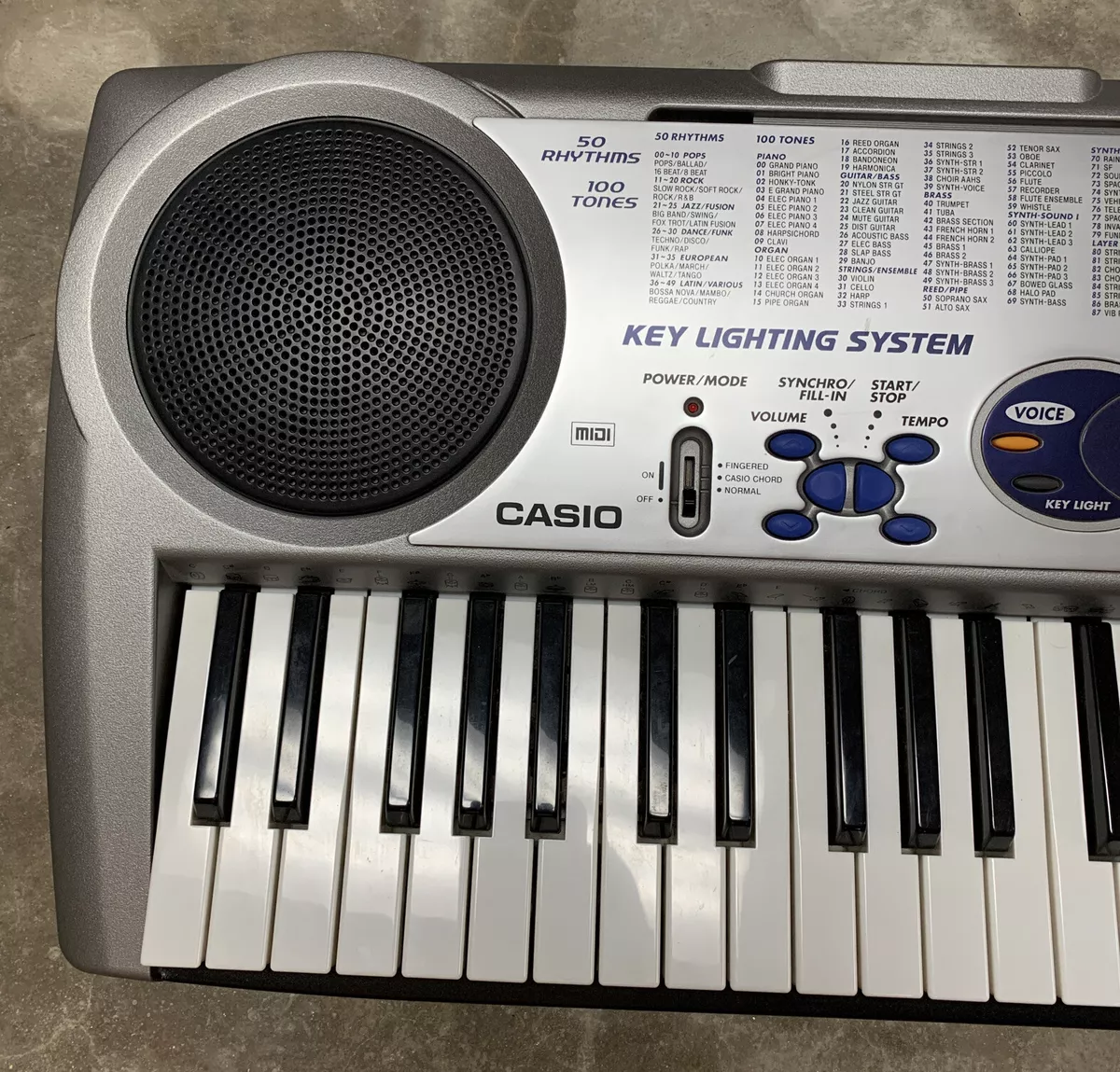 Casio teaching keyboard cheap