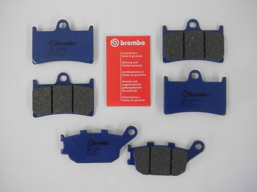 Brembo Bremsbeläge Bremsklötze Bremse vorne + hinten Yamaha FZ1 1000 Fazer ABS S - 第 1/1 張圖片
