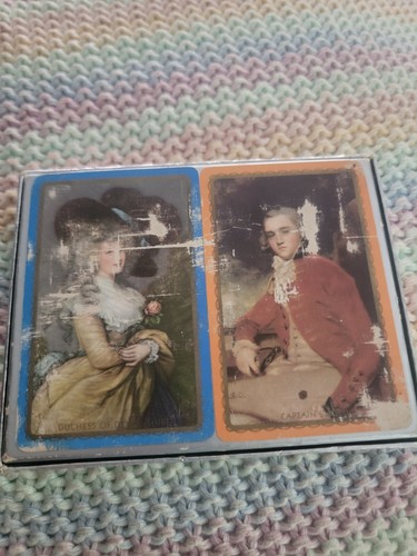 Vintage EE Fairchild Gainsborough 2 Deck Playing Cards Made in USA Cards SEALED - Picture 3 of 5