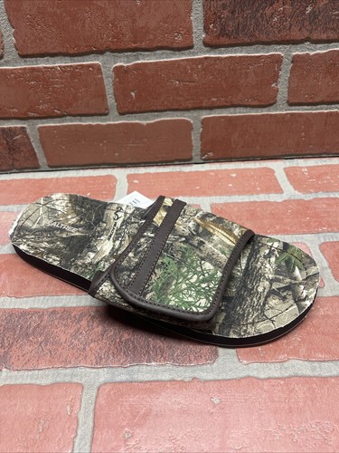 RealTree Camouflage Adjustable Strap Slide Sandals Men’s Size L (11-12) - Picture 3 of 7