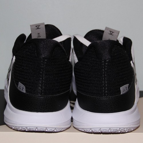 Nike Kyrie Low 5 Basketball Shoes Mens 14 DJ6012-102 White Wolf Grey Black New - Picture 5 of 6
