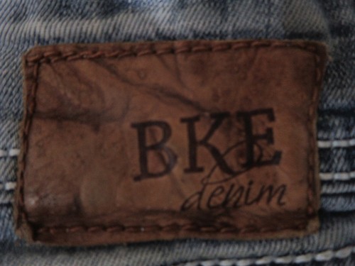 Sz 29 BKE Shorts Women's 29x3.5 Blue Stella Jean Distressed Denim Western Rodeo - Picture 11 of 13