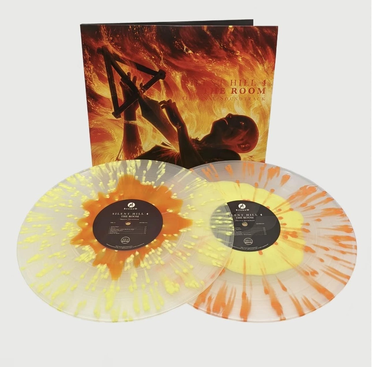 Silent Hill 4: The Room Vinyl Record Soundtrack LP Orange/Yellow