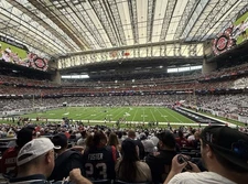 2 Tickets Texans Vs Cardinals Section 124 Lower Level Great View!