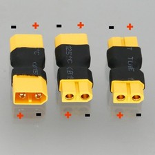 Inversion /- Reverse Polarity XT60 Adapter RP-XT60 For RC Ebike Battery Charger
